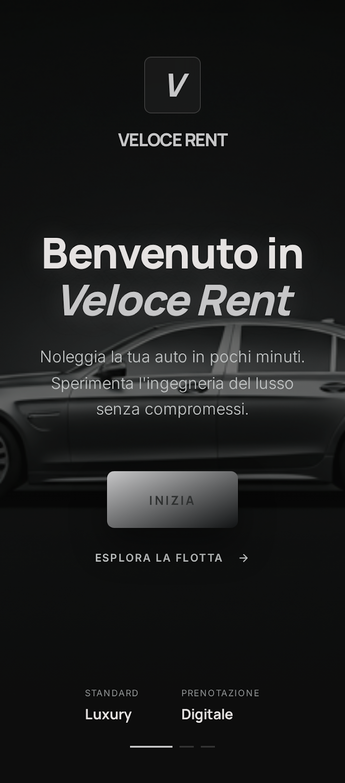 Anteprima app autonoleggio