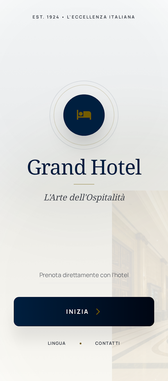 Anteprima app hotel